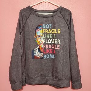 RBG Feminist Crewneck Sweatshirt